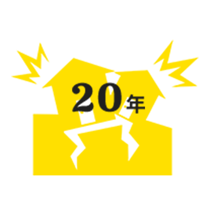 20年間の地盤保証